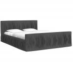 Luxusná posteľ VISCONSIN 180x200 s kovovým zdvižným roštom GRAFIT