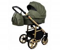 Kočík 3v1 BabyLux Color Lux Olive